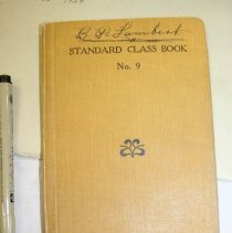 Bertha P. Lambert Class Record Book, 1923